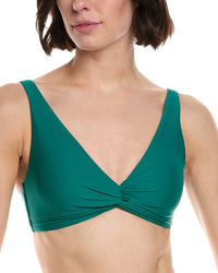 Monte And Lou Multi Fit Twist Crop Bikini Top