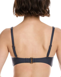 Monte And Lou Multi Fit Twist Crop Bikini Top