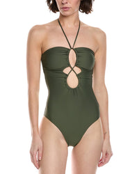 Monte And Lou Keyhole Bandeau One-Piece