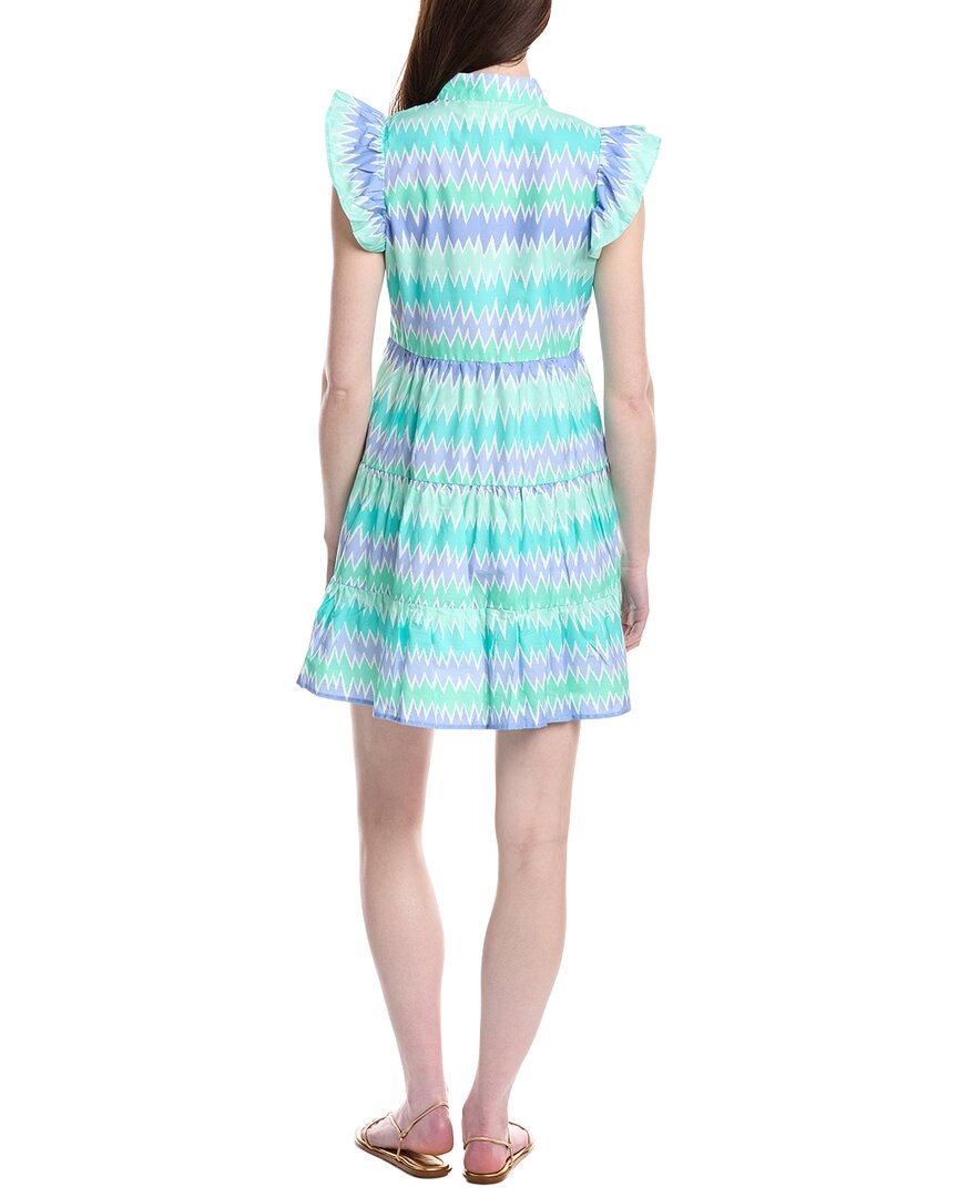 Sail To Sable Sleeveless Flutter Sleeve Dress