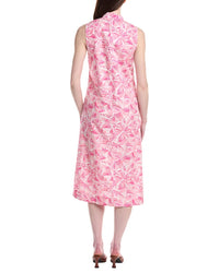 Sail To Sable Puff Sleeve Midi Dress
