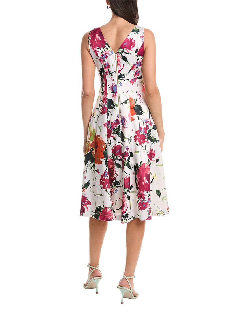 Tahari Asl Sleeveless Midi Dress