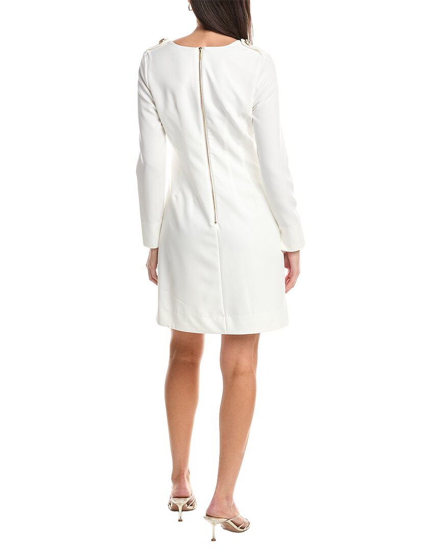 Tahari Asl Long Sleeve Mini Dress