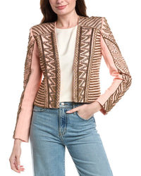 L'agence Blossom Geo Embellished Jacket