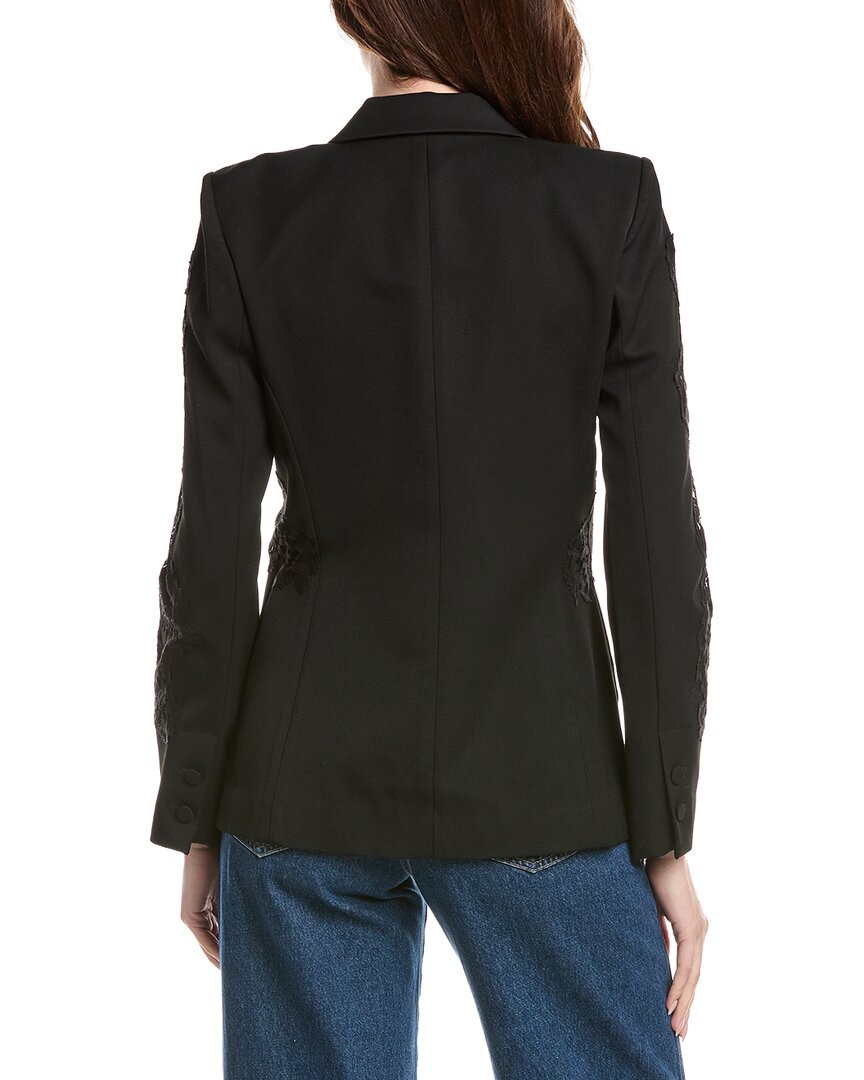 L'agence Clementine Lace Applique Blazer