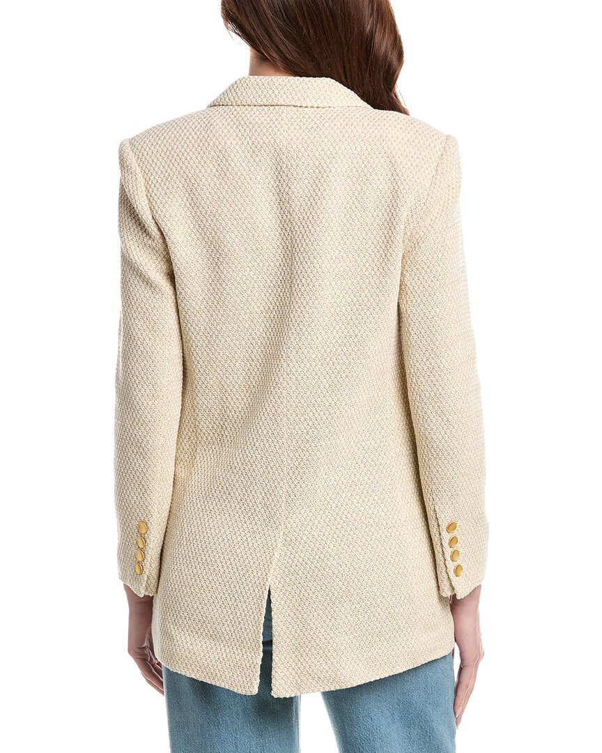 L'agence Riva Knit Double-Breasted Blazer