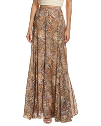 L'agence Patrica Full Maxi Skirt
