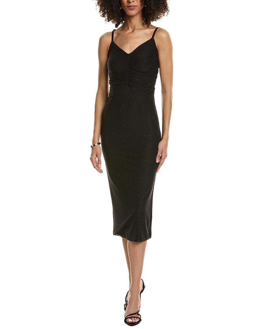 L'agence Narissa Shirred Midi Dress