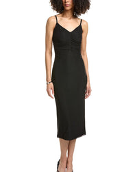 L'agence Narissa Shirred Midi Dress