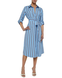 Lagence Jubilee Midi Shirtdress