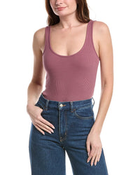 L'agence Nica Scoop Neck Tank Bodysuit