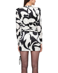 Ronny Kobo Kit Silk-Blend Dress