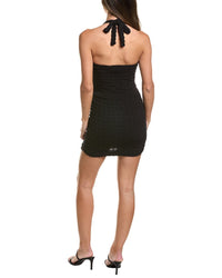 Vintage Havana Vintage Havana Smocked Halter Mini Dress