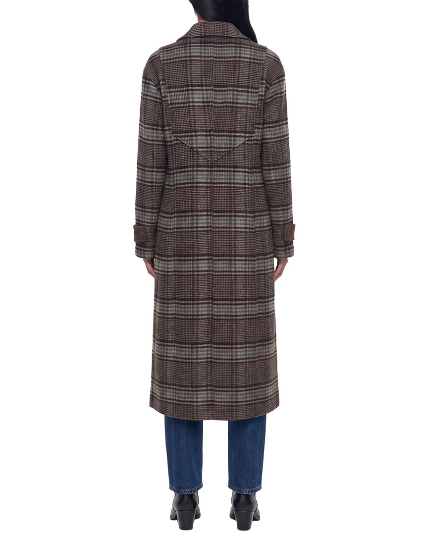 Avec Les Filles Avec Les Filles Wool-Blend Cape Coat