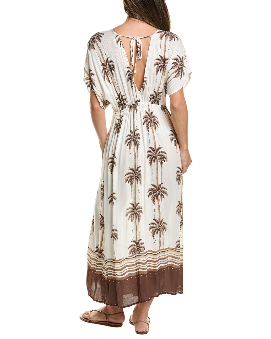 Surf Gypsy Printed O-Ring Maxi Dress