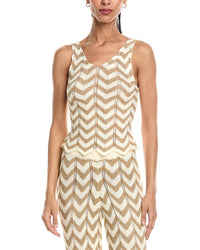 Surf Gypsy Chevron Knit Tank Top