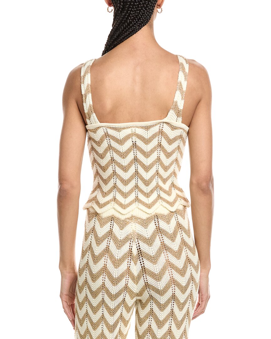 Surf Gypsy Chevron Knit Tank Top