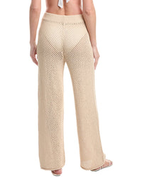 Onia Onia Crochet Knit Wide Leg Pant