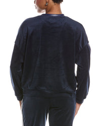 Knit Riot Knit Riot Velour Lounge Crewneck Sweatshirt