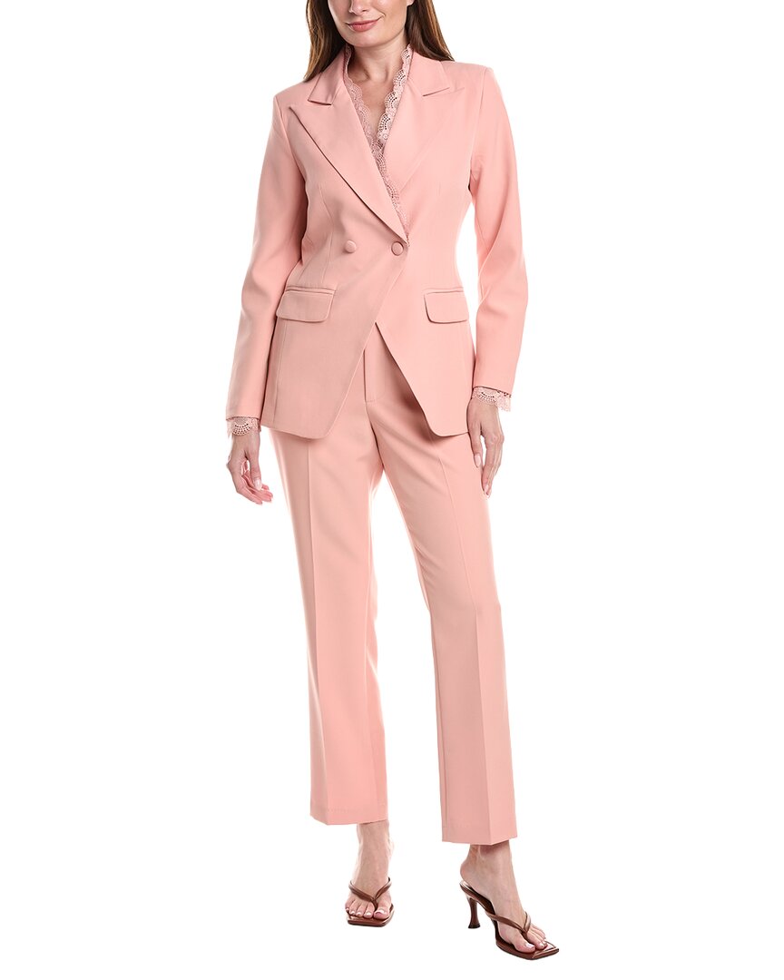 Pascale La Mode Pascale La Mode 2Pc Jacket & Pant Suit
