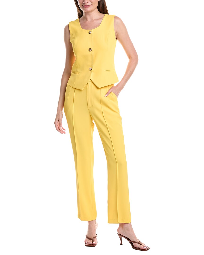 Pascale La Mode Pascale La Mode 2Pc Vest & Pant Suit