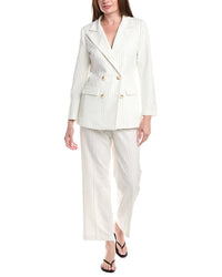 Pascale La Mode 2Pc Jacket & Pant Suit