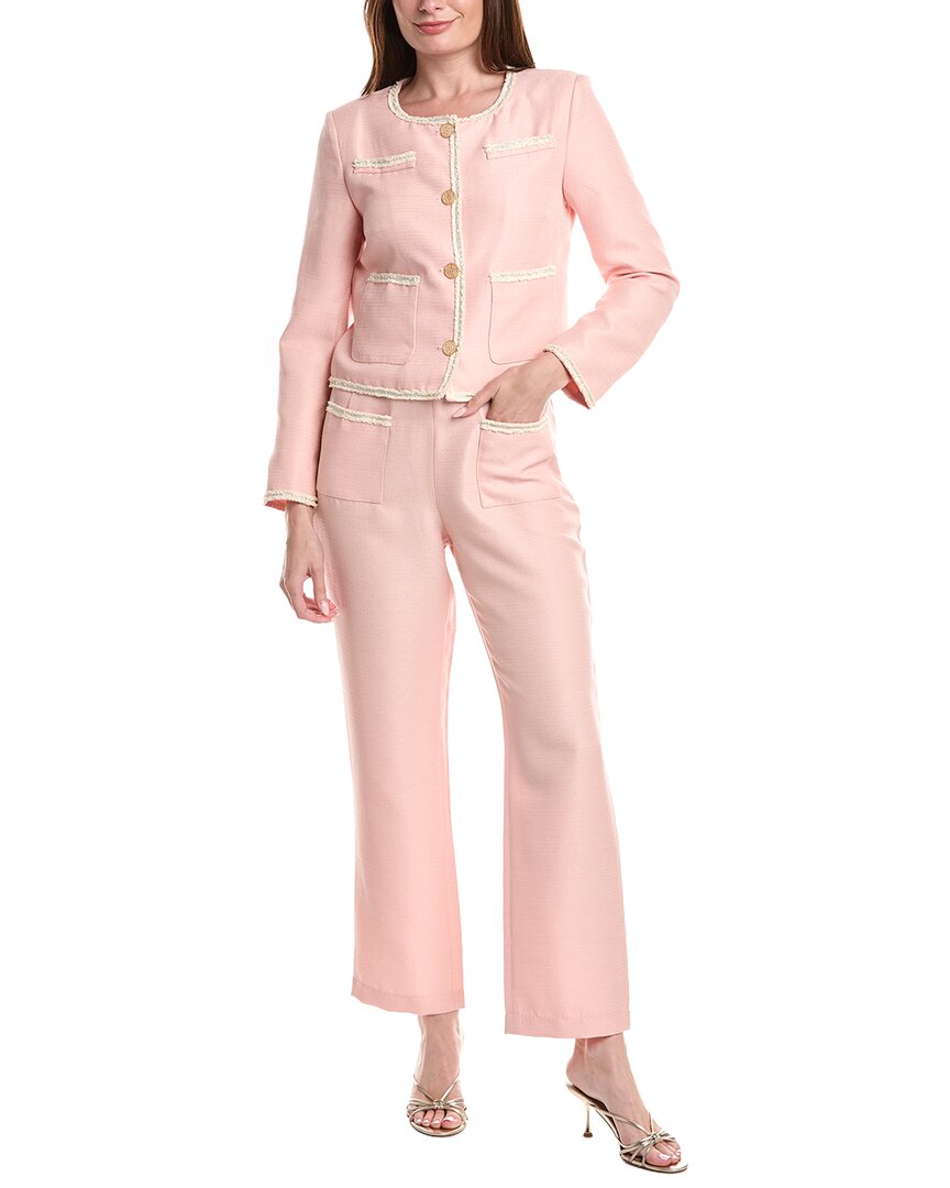 Pascale La Mode Pascale La Mode 2Pc Jacket & Pant Suit