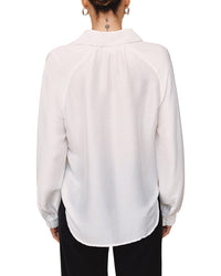 Bella Dahl Bella Dahl Long Sleeve Raglan Silk-Blend Pullover