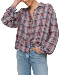 Bella Dahl Bella Dahl Trimmed Flowy Shirt