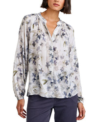 Bella Dahl Bella Dahl Long Sleeve Shirred Raglan Shirt