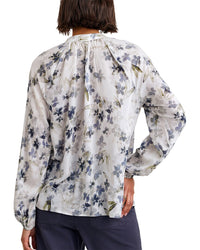 Bella Dahl Bella Dahl Long Sleeve Shirred Raglan Shirt