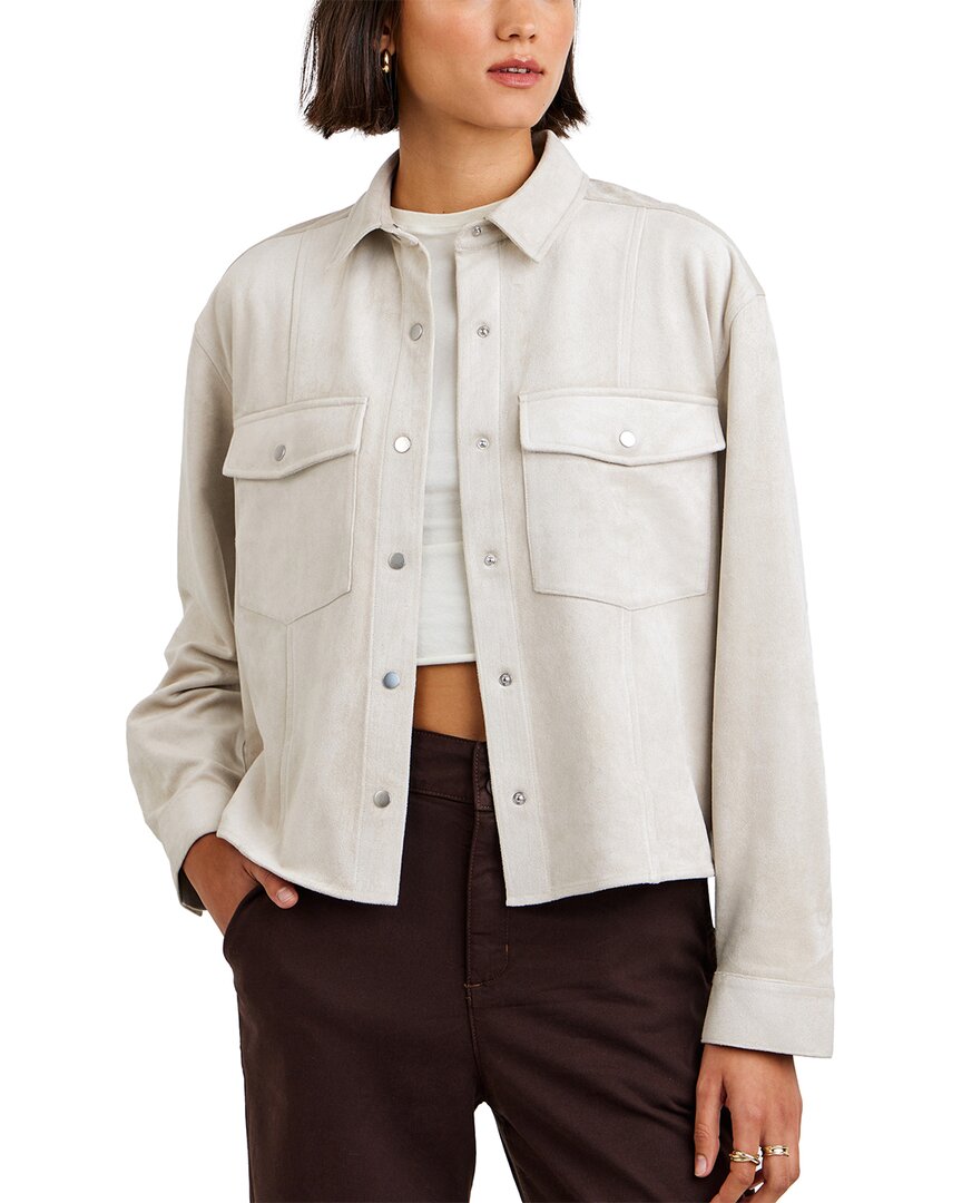 Bella Dahl Seamed Pocket Shacket