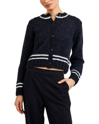 Bella Dahl Contrast Stripe Cardigan
