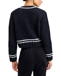 Bella Dahl Contrast Stripe Cardigan