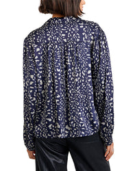 Bella Dahl Shirred Shoulder Button Down
