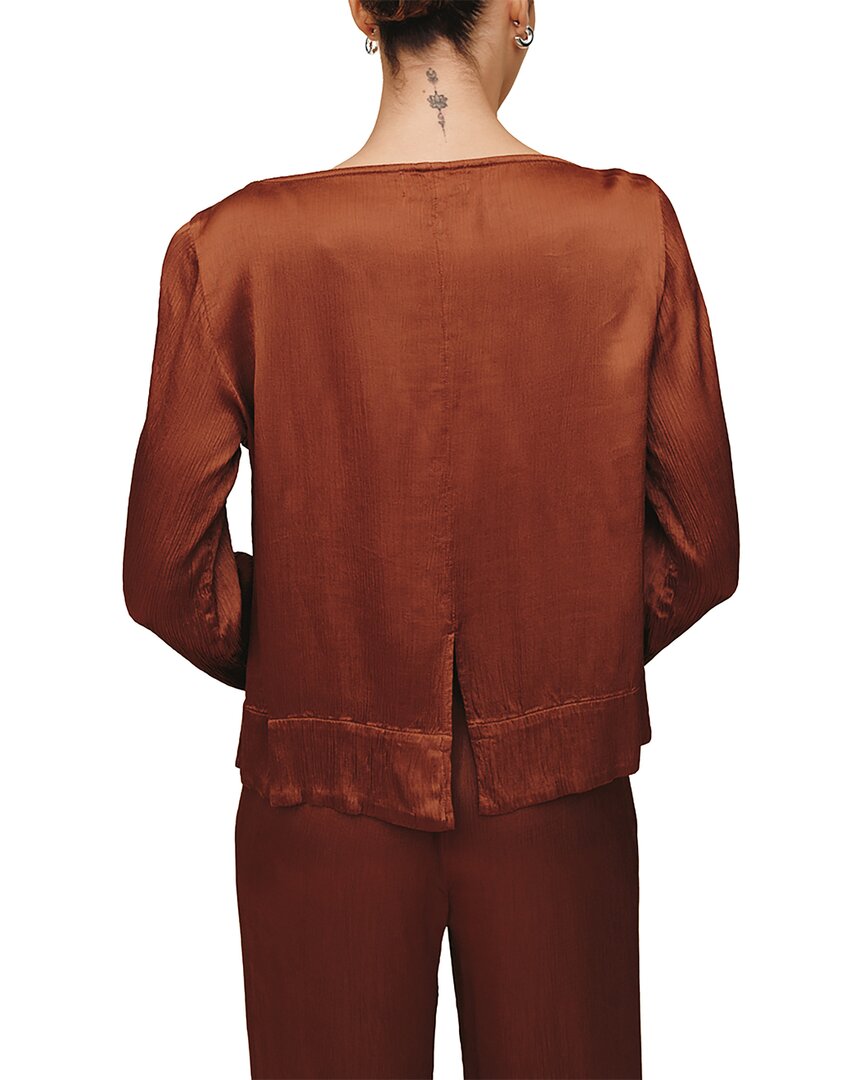 Bella Dahl Long Sleeve Split Back Pullover