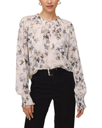 Bella Dahl Elastic Shirred Blouse