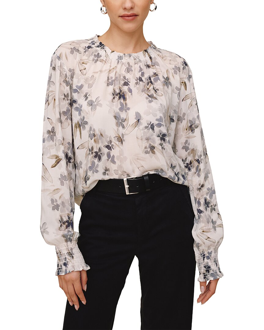 Bella Dahl Elastic Shirred Blouse