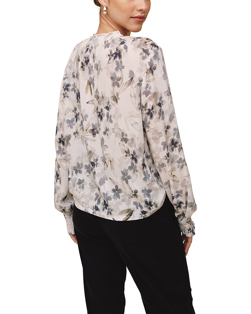 Bella Dahl Elastic Shirred Blouse
