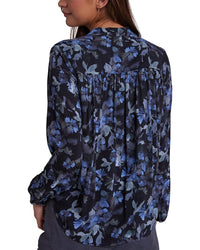 Bella Dahl Shirred Shoulder Shirt
