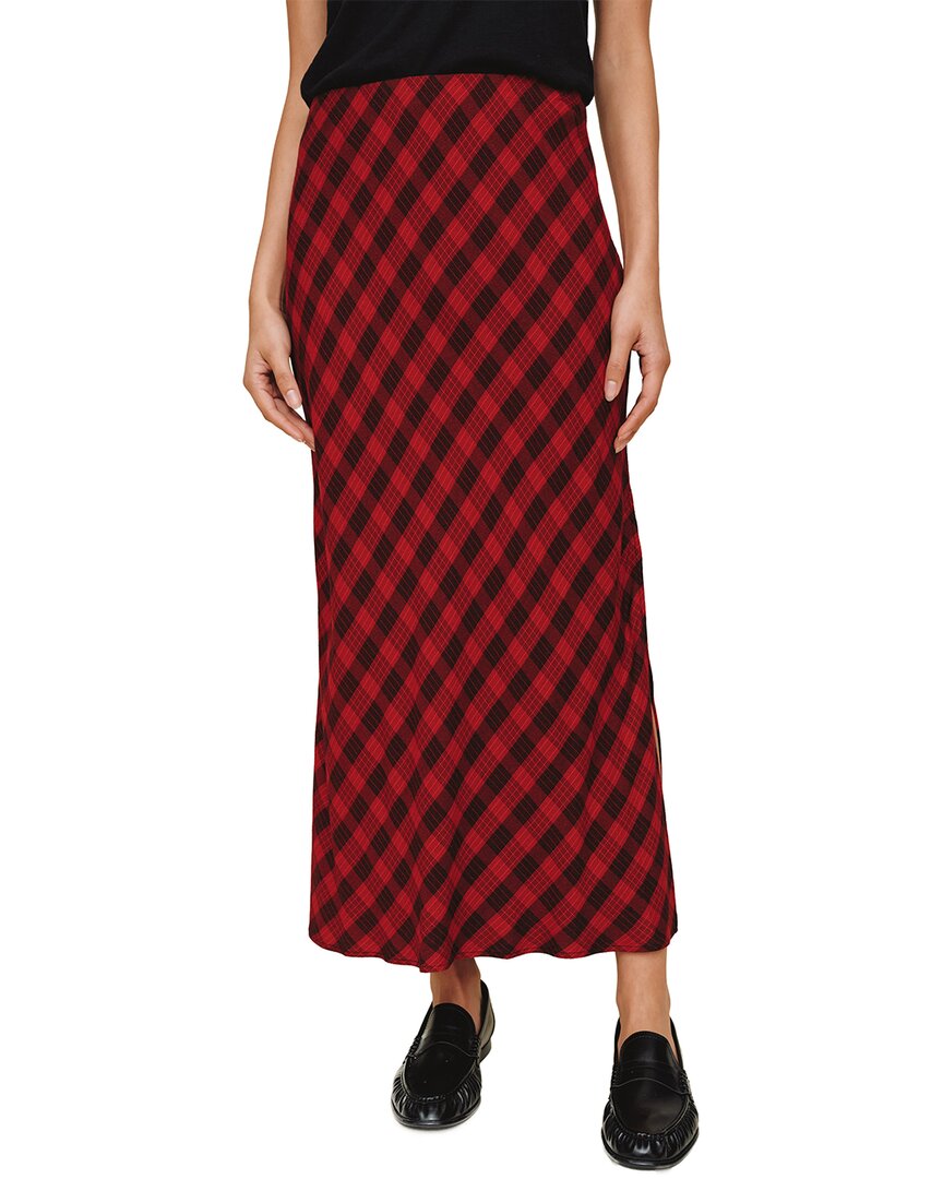 Bella Dahl Side Slit Bias Maxi Skirt