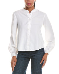 Bella Dahl Bella Dahl Ruffle Placket Blouse