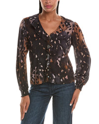 Bella Dahl Bella Dahl Ruffle Button Down