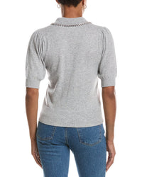 Autumn Cashmere Autumn Cashmere Peter Pan Collar Cashmere Sweater
