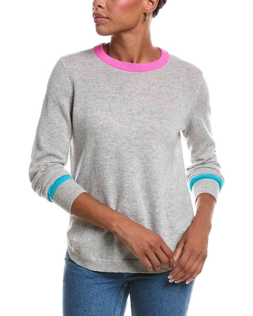 Autumn Cashmere Autumn Cashmere Shirttail Crewneck Cashmere Sweater