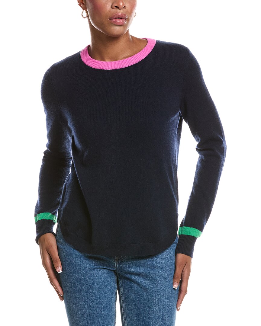 Autumn Cashmere Autumn Cashmere Shirttail Crewneck Cashmere Sweater