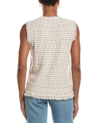 Autumn Cashmere Autumn Cashmere Long Tweed Vest