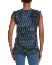 Autumn Cashmere Autumn Cashmere Long Tweed Vest