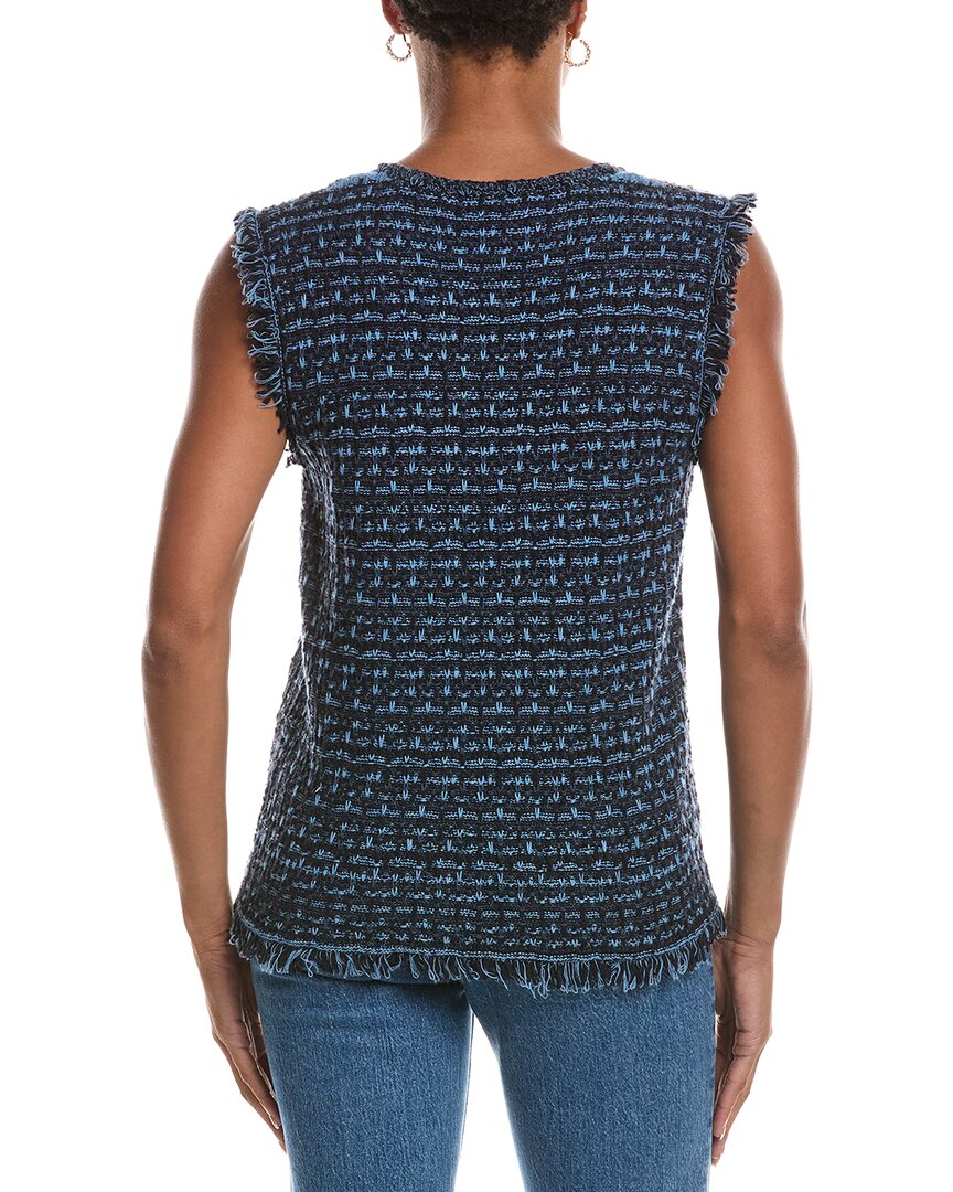 Autumn Cashmere Autumn Cashmere Long Tweed Vest