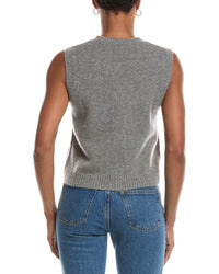Autumn Cashmere Autumn Cashmere Button Front Cashmere Vest
